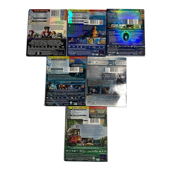 Walt Disneys 6 Blu-Ray + DVD + Digital Copy Mix Bundle - Picture 3 of 4